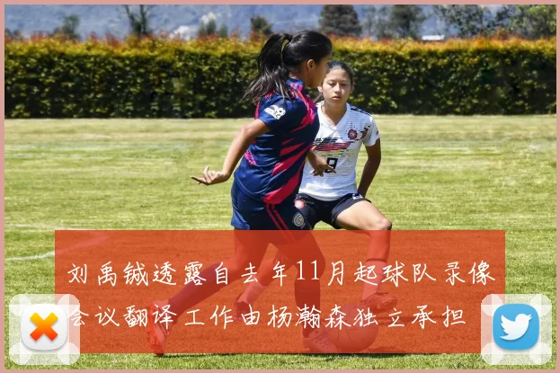 刘禹铖透露自去年11月起球队录像会议翻译工作由杨瀚森独立承担